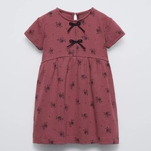 Printed Herringbone Dress